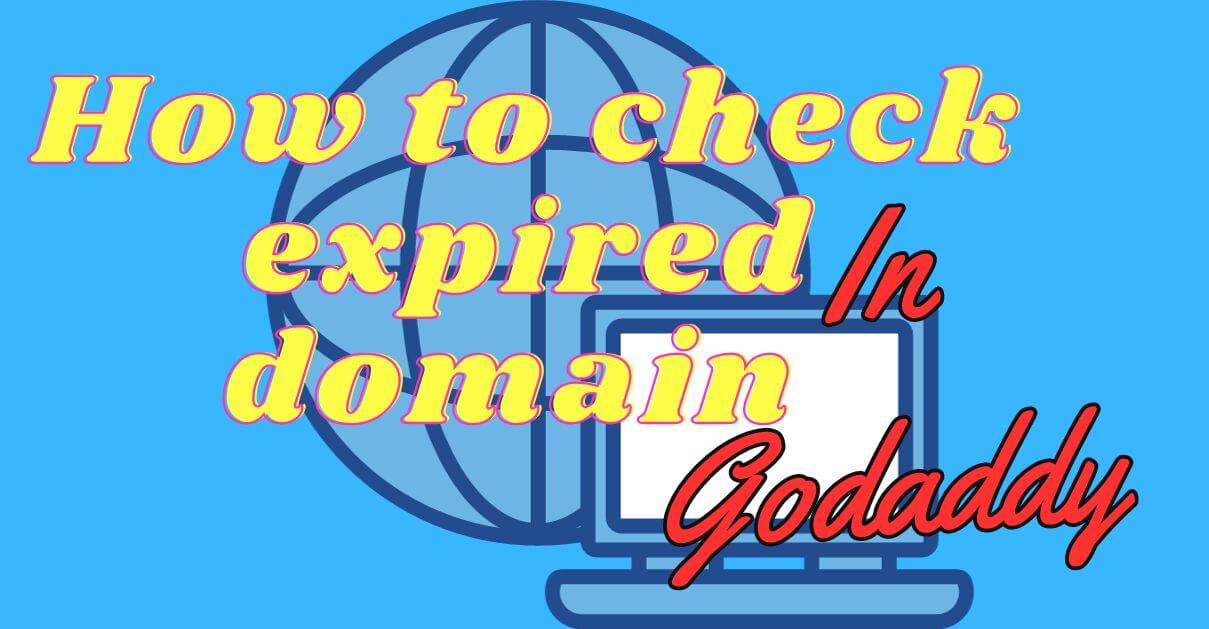 how to check domain expiry date in godaddy